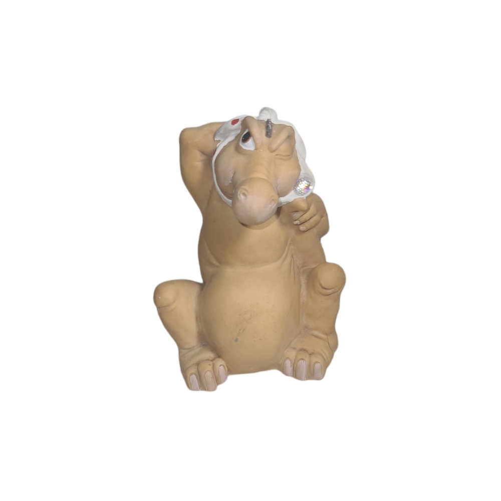 VTG World of Krystonia #1083 Grunch's Toothache Dragon Figurine Read Below